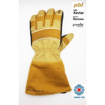 Rękawice pożarnicze Seiz Fire Fighter Anatomic PBI długi mankiet